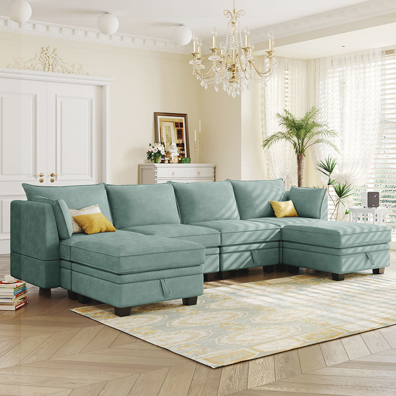 Latitude Run Modern Large U Shape Modular Sectional Sofa Wayfair
